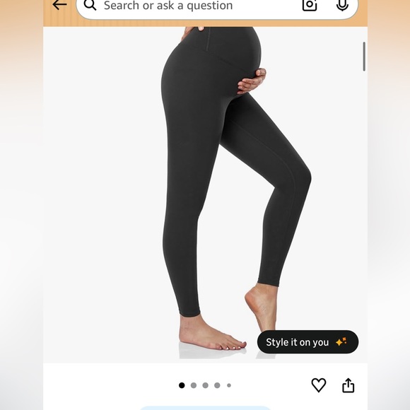 Hofish Pants - Maternity Activewear Bundle 2 pairs of Hofish Leggings + 1 Pocket Biker Shorts